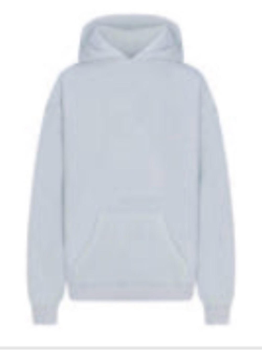 Skims Boyfriend Fleece Hoodie in Zen Blue